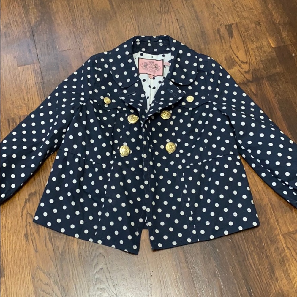 Juicy Couture Polka Dot Jacket